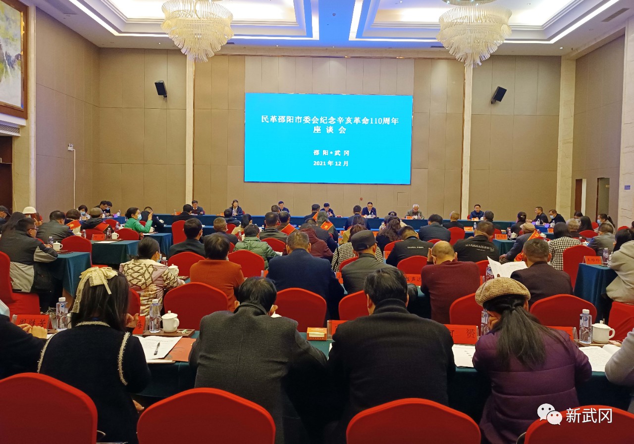 民革邵阳市委会纪念辛亥革命110周年座谈会在武冈召开_邵阳头条网