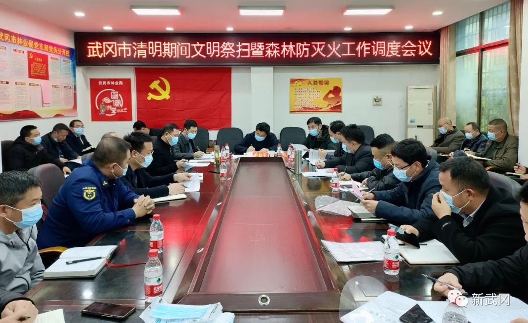 武冈市周密部署清明期间文明祭扫暨森林防灭火工作_邵阳头条网