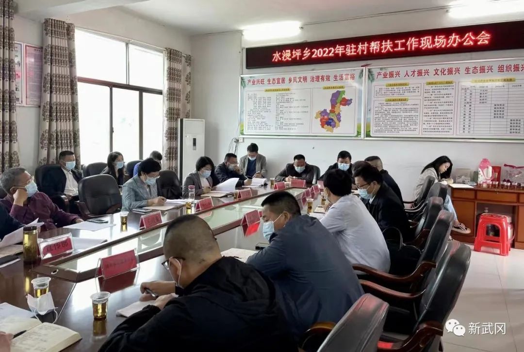 水浸坪乡召开2022年驻村帮扶工作现场办公会_邵阳头条网