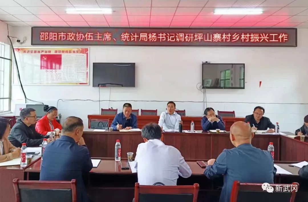 伍先明到武冈乡村振兴联系点调研_邵阳头条网