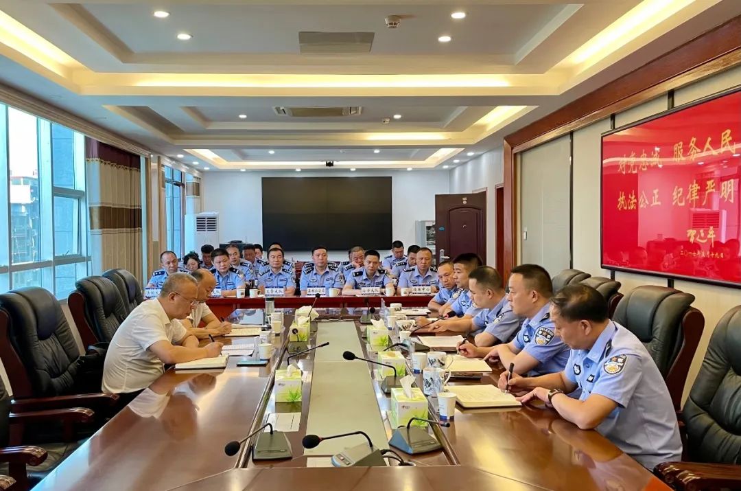 杨孟秋调研指导武冈市公安工作_邵阳头条网