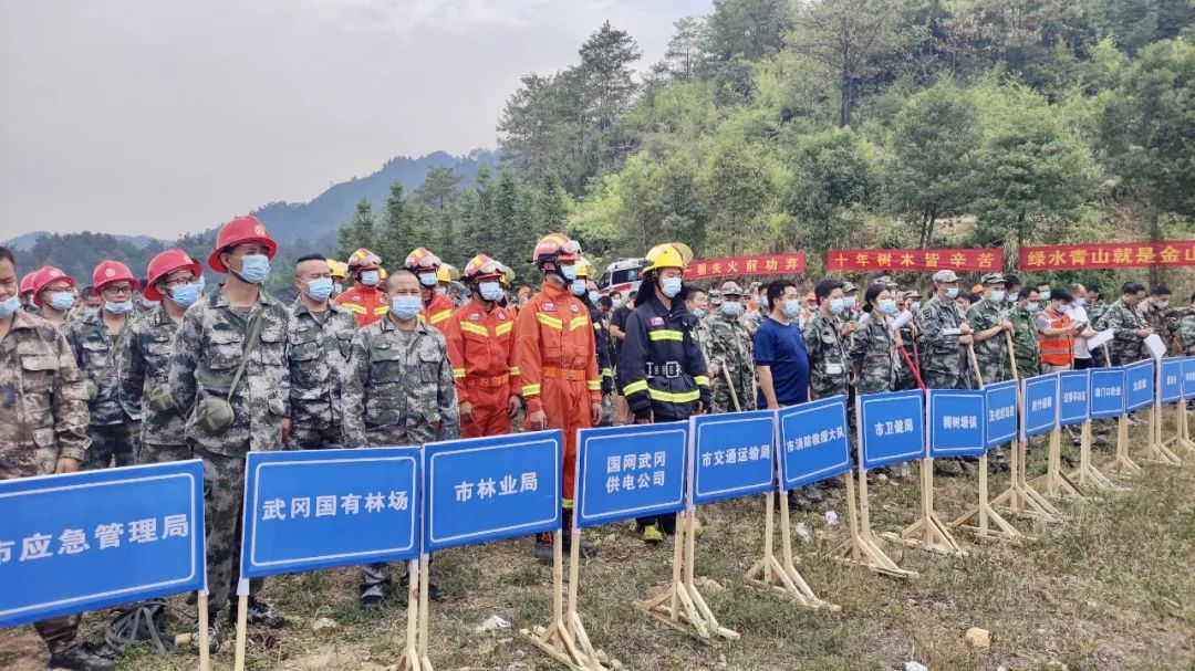 武冈开展森林火灾应急演练_邵阳头条网