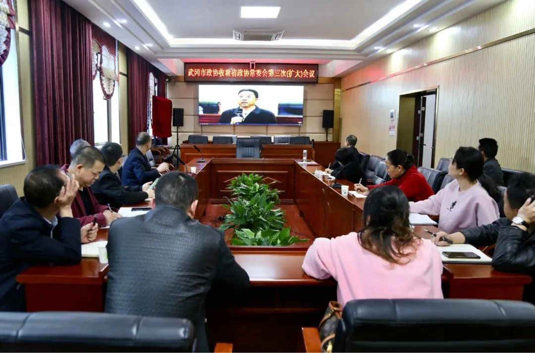 市政协收听收看湖南省政协常委会第三次（扩大）会议_邵阳头条网