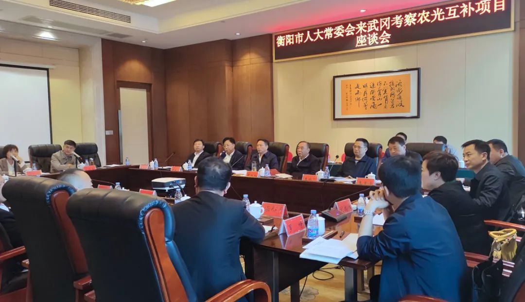 大兴调研之风丨衡阳市考察组调研武冈市农光互补项目_邵阳头条网