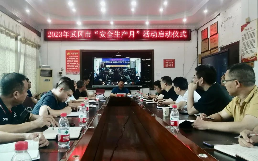 武冈市举行“安全生产月”活动启动仪式_邵阳头条网