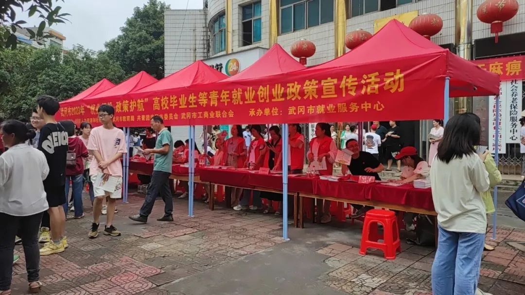 武冈市开展“就业扬帆 政策护航”青年就业创业政策宣传_邵阳头条网