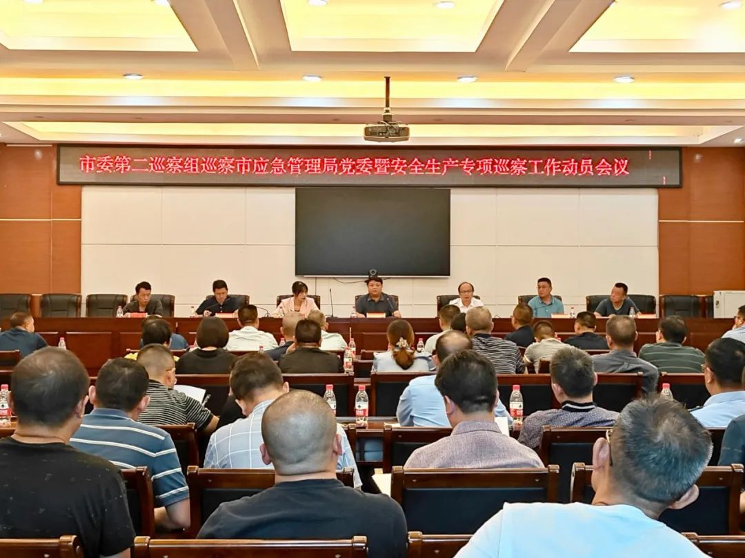 市委第二巡察组巡察市应急局党委暨安全生产专项巡察工作动员会召开_邵阳头条网