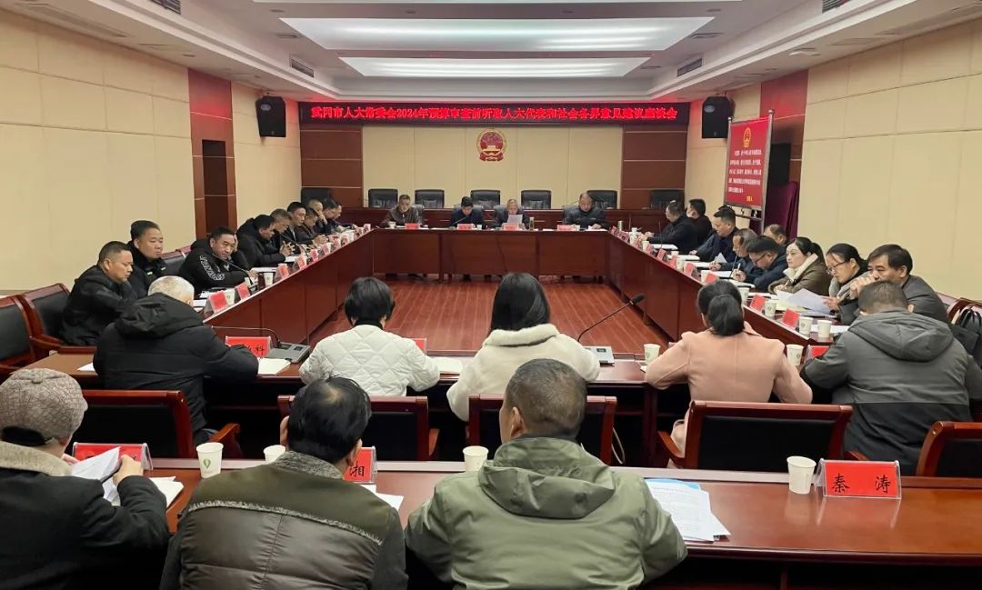 市人大常委会召开预算审查前听取人大代表和社会各界意见建议座谈会_邵阳头条网