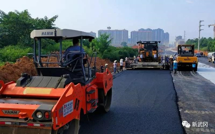 武冈市同保北路建设进入最后冲刺阶段(图2)