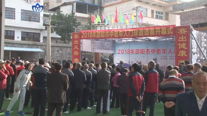 邵阳市中老年人门球大赛在武冈市开赛(图1)