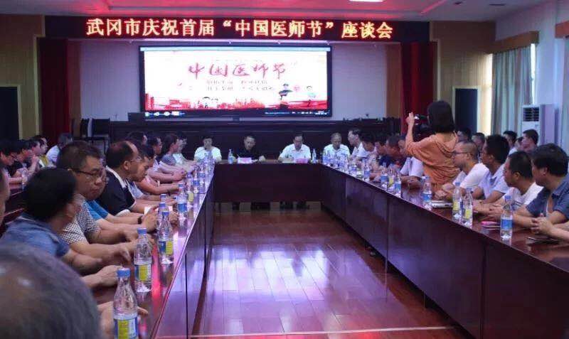 武冈举行首届“中国医师节”座谈会(图1)