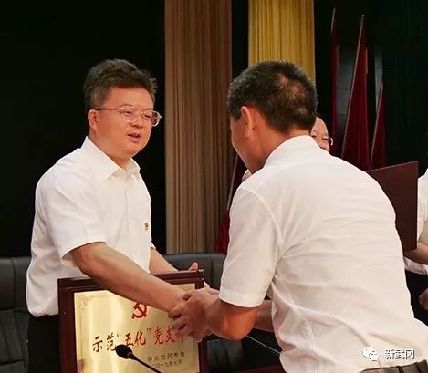 武冈市召开庆祝中国共产党成立98周年大会(图3)