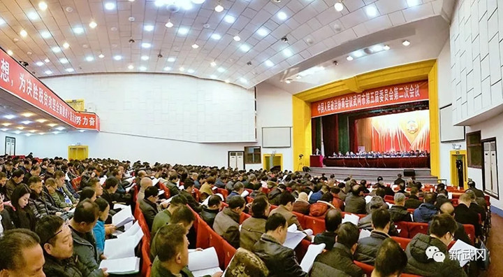 政协武冈市五届二次会议开幕(图2)