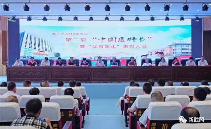 武冈市喜庆第二届中国医师节(图1)