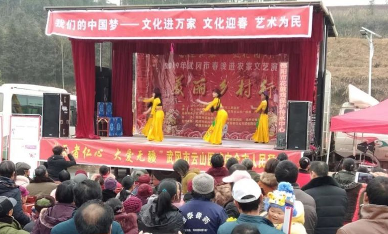 文化惠民：武冈市举行“文化八送”活动(图2)