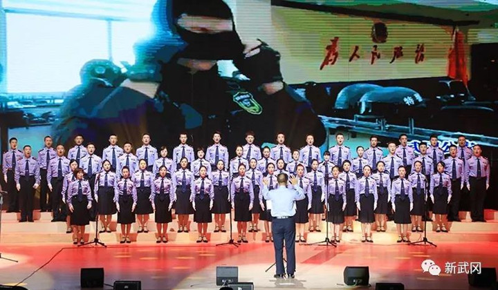 武冈市举行庆祝建党98周年暨新中国成立70周年“我和我的祖国”合唱赛(图5)