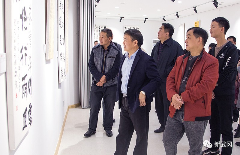 武冈书法美术摄影作品点亮邵阳美术节(图2)