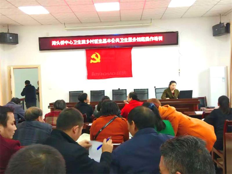 武冈湾头桥镇中心卫生院举办基本公共卫生服务培训(图1)