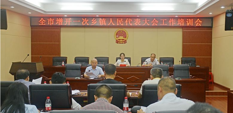 武冈市人大部署推进乡镇人大“一年两会”(图1)