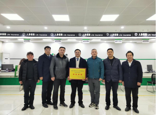 中国人寿武冈支公司获评省保险行业协会“四星级客户服务中心”荣誉牌(图1)