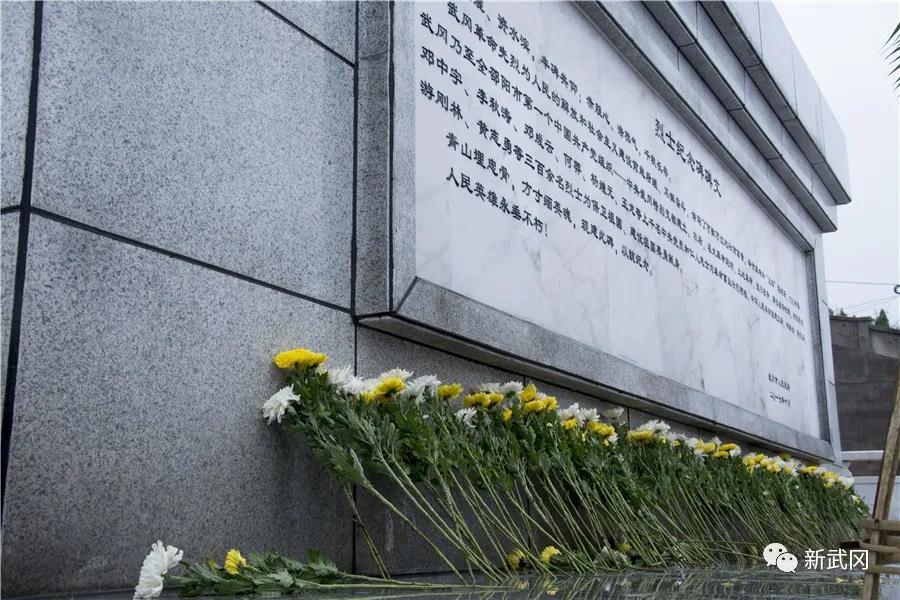 缅怀革命先烈 传承革命精神 武冈各界向烈士敬献花篮(图5)
