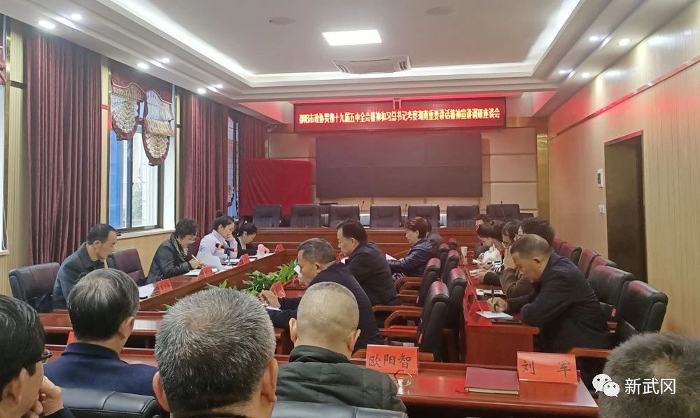 郭妤来武冈宣讲党的十九届五中全会精神(图1)