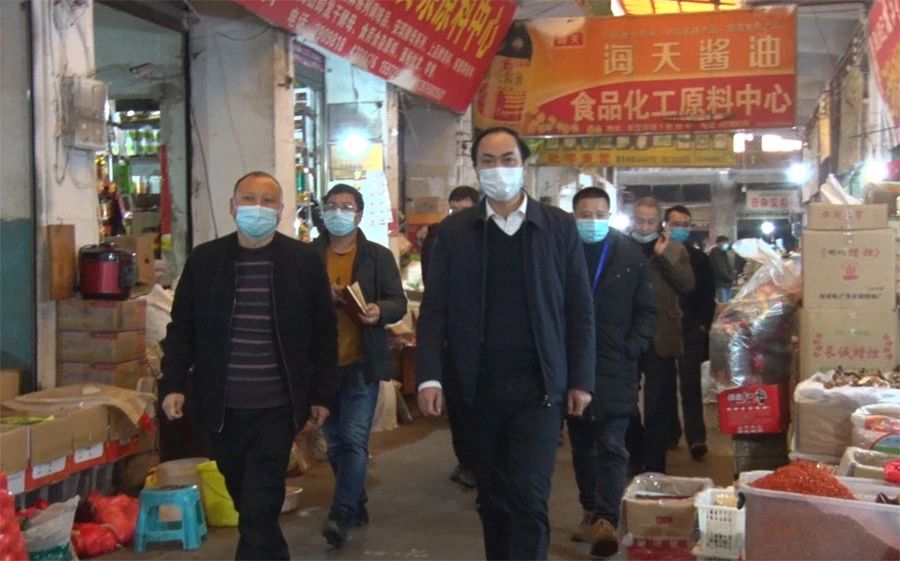 陈学先督查疫情防控和安全生产工作(图1)