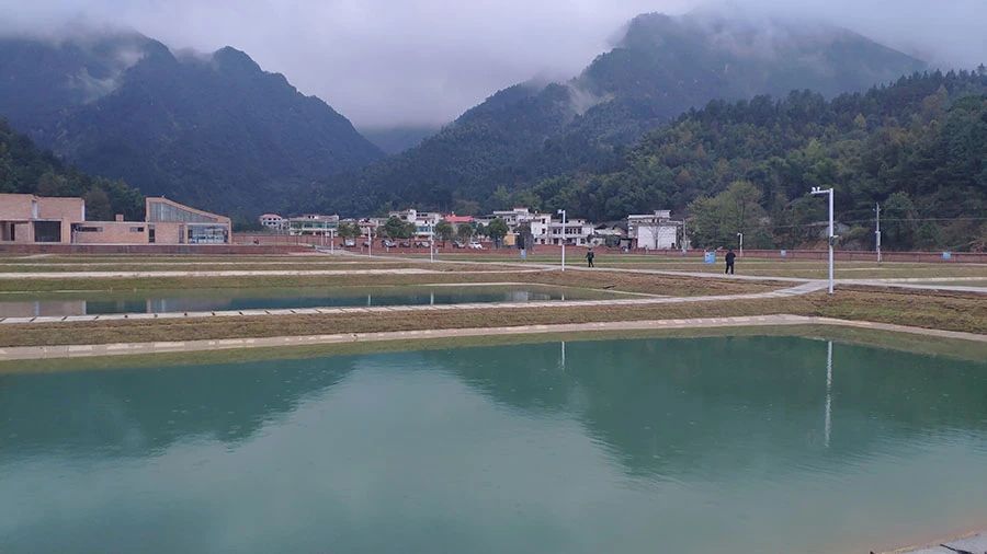 唐克俭调研“三高四新”重点项目雪峰山鱼种繁殖谷(图1)