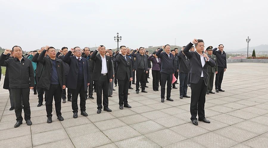武冈市委理论学习中心组开展党史学习教育第一次专题学习(图1)