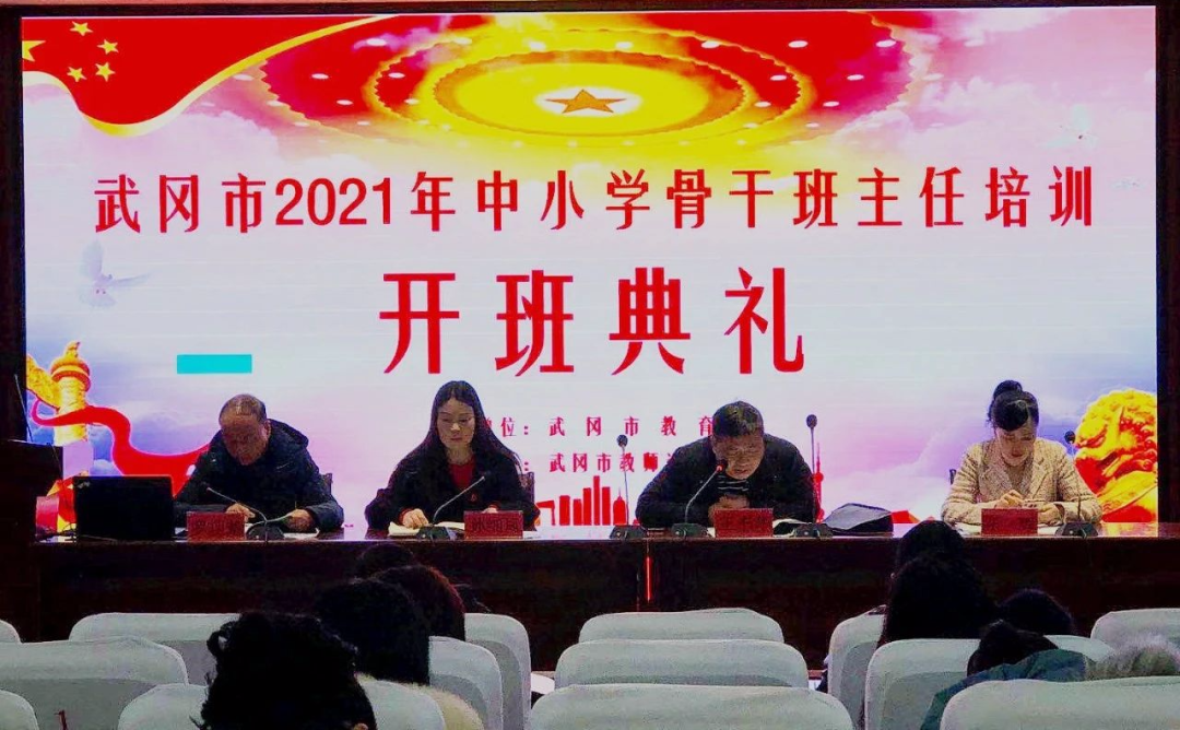 武冈市中小学骨干班主任集中充电(图1)