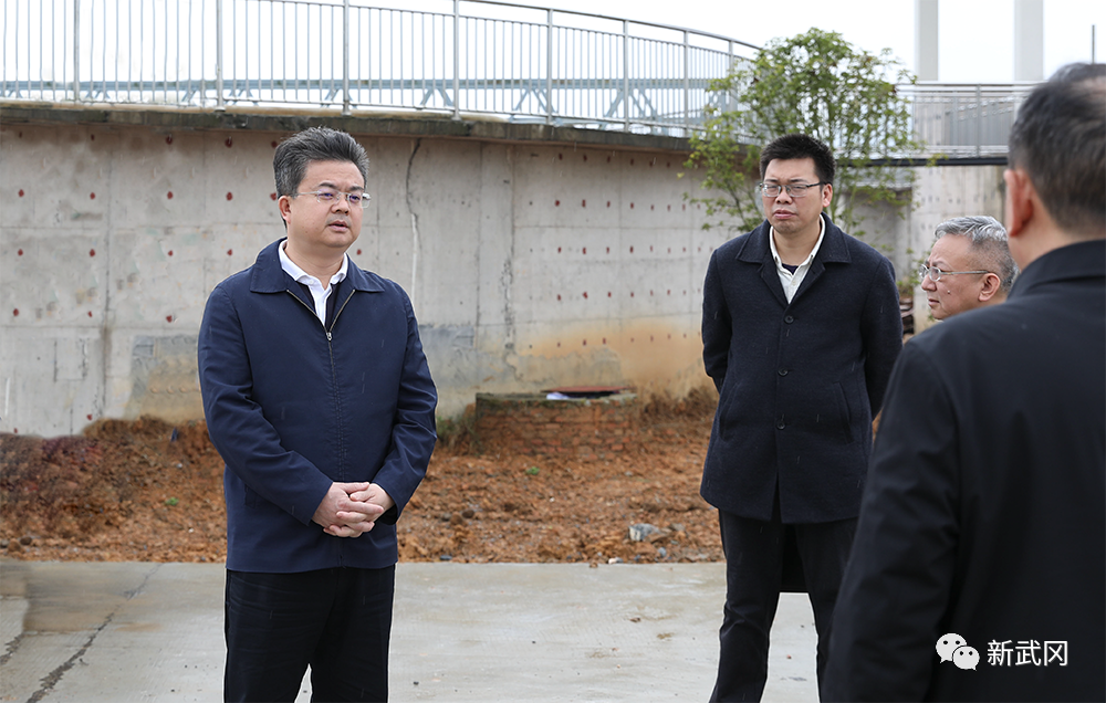 侯文现场督导环保项目扩建提质工作(图1)