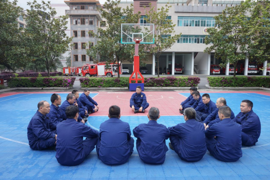 武冈大队组织武冈市乡镇专职消防队集中轮训(图3)