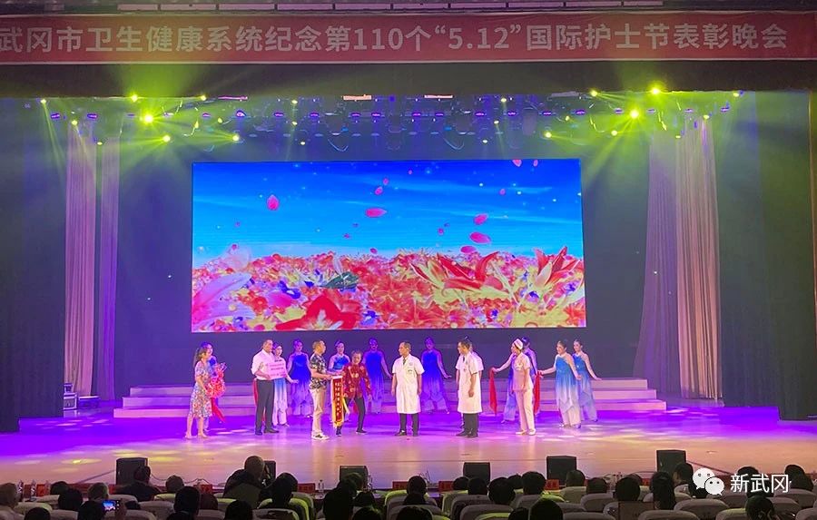 武冈市举行“5·12”国际护士节表彰晚会(图2)