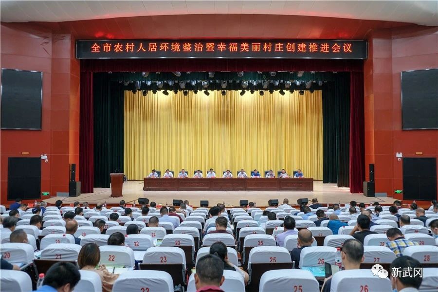 武冈市农村人居环境整治暨幸福美丽村庄创建工作推进会召开(图1)