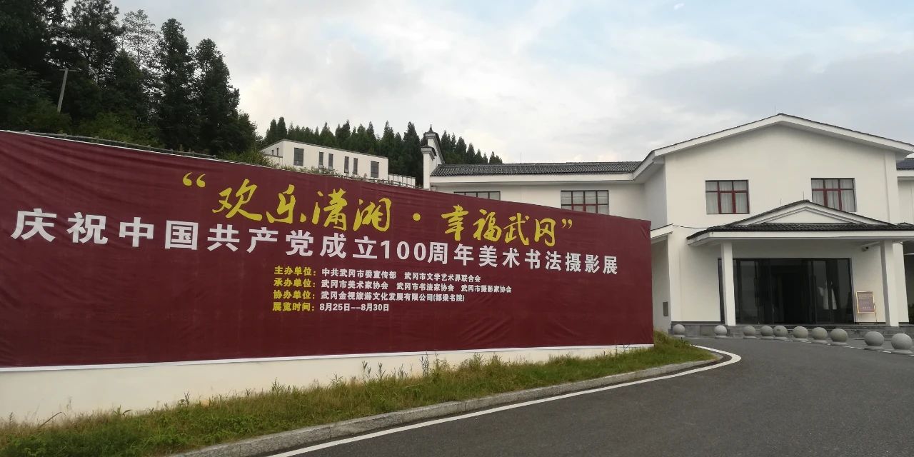 “欢乐潇湘·幸福武冈”庆祝中国共产党成立100周年美术书法摄影展开幕(图3)