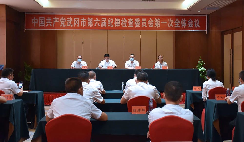 中共武冈市第六届纪律检查委员会举行第一次全体会议(图1)