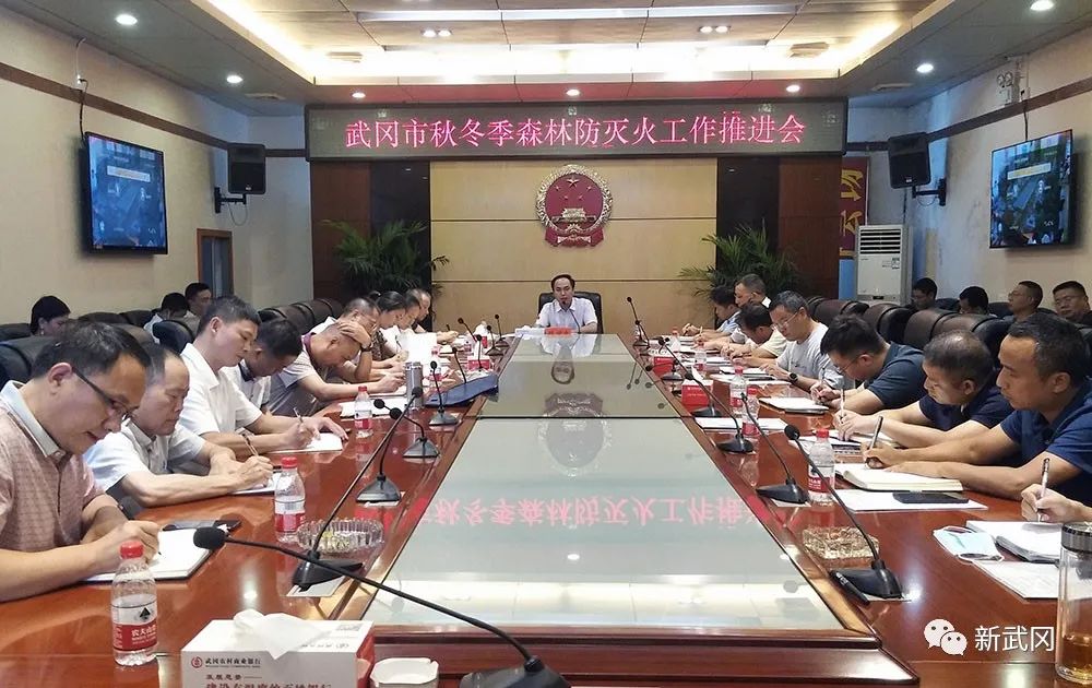 ​武冈市组织收看全国秋冬季森林草原防灭火工作电视电话会议(图1)