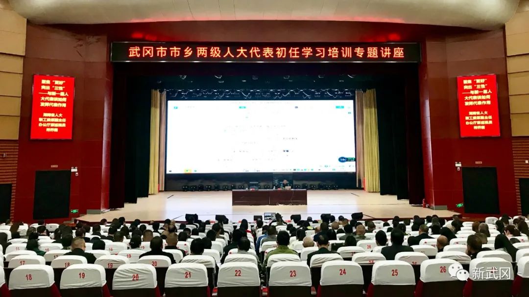武冈市举办市乡两级人大代表初任学习培训专题讲座(图1)