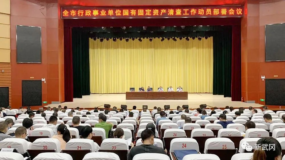 武冈市多措并举部署国有固定资产清理整治工作(图1)