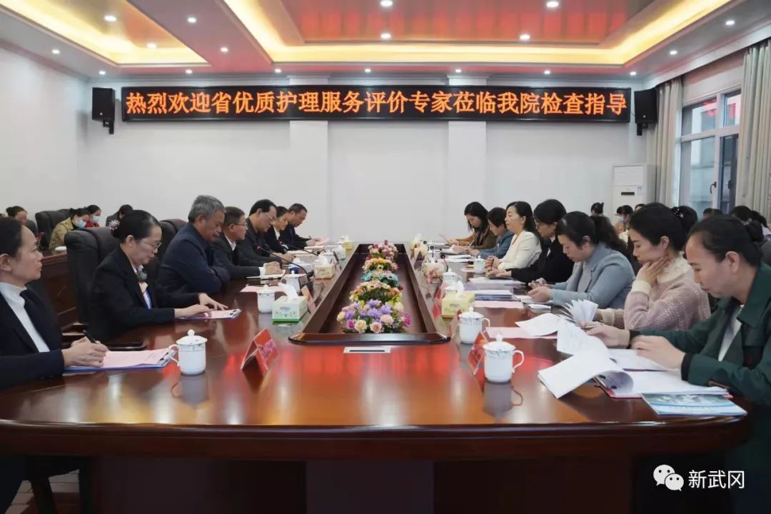 省护理专家赴武冈市人民医院开展优质护理服务评价检查(图1)