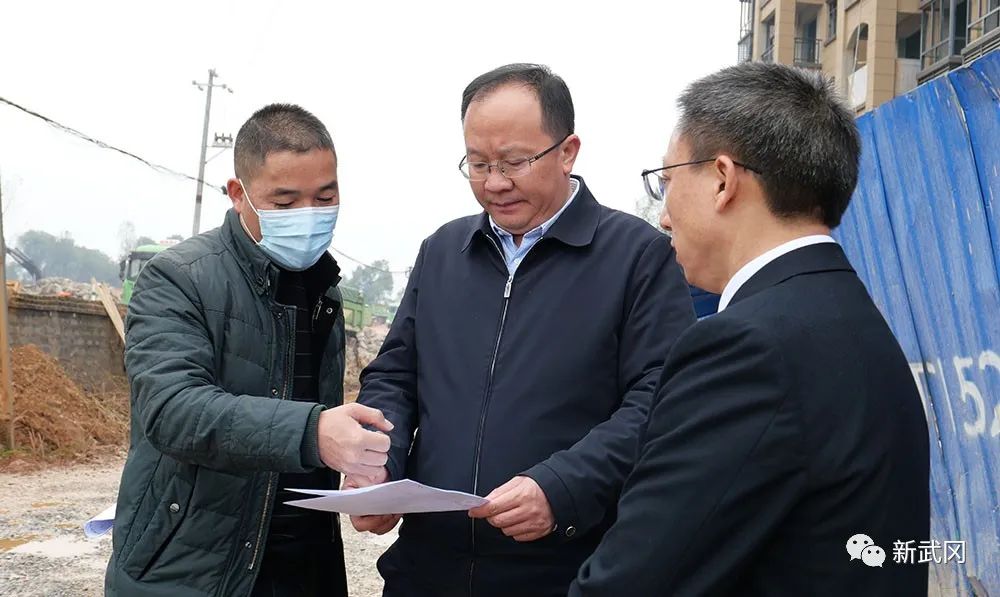 唐克俭现场调研督导重点项目建设工作(图2)