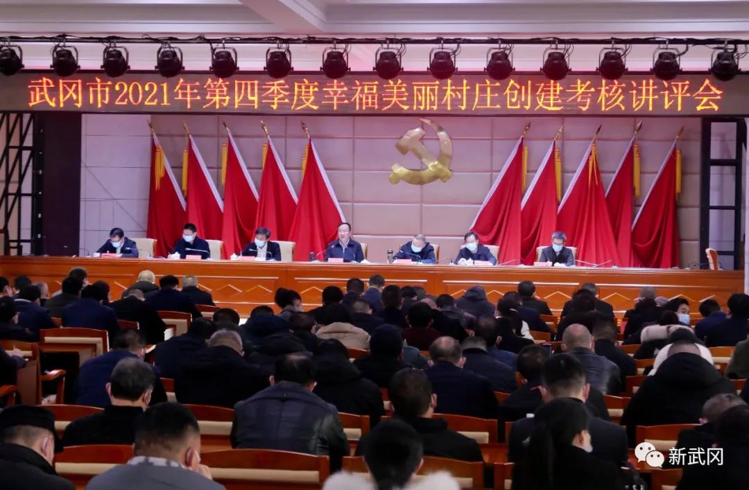 武冈市幸福美丽村庄创建考核讲评会召开(图1)