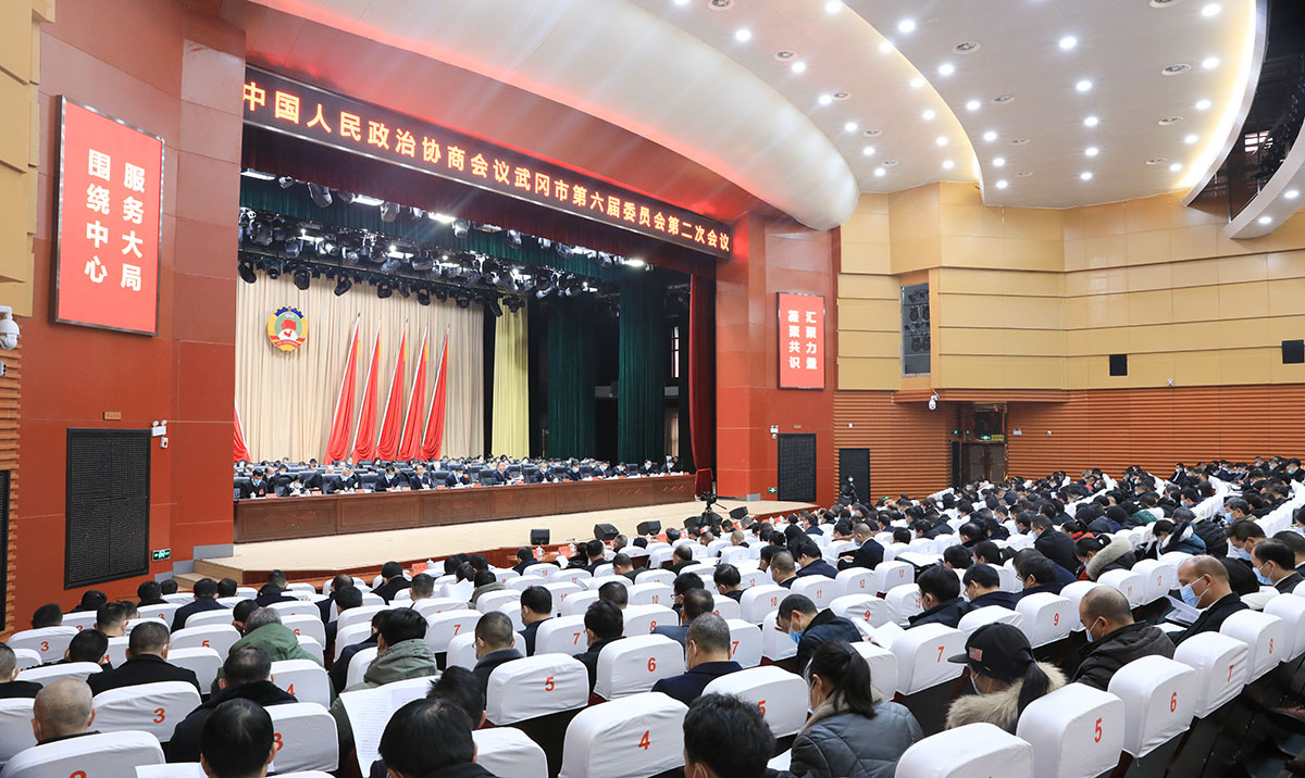 政协武冈市第六届委员会第二次会议开幕(图1)