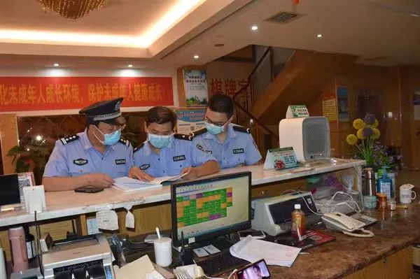 武冈公安开展国庆节前集中统一清查行动(图2)