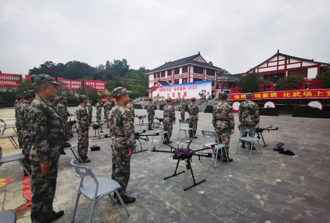 邵军分区“动员精兵—2023”基干民兵比武竞技在武冈举行(图3)
