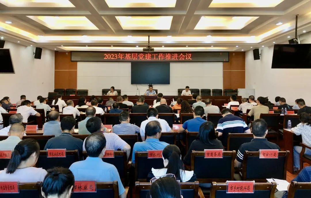 武冈市召开2023年基层党建工作推进会(图1)
