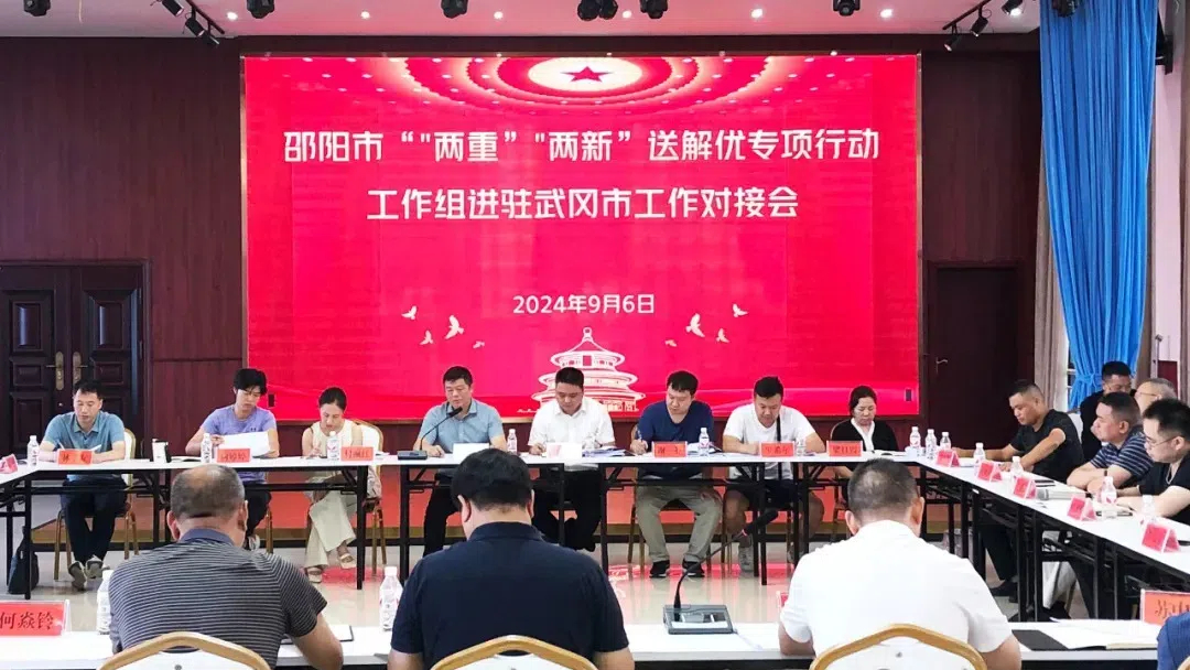邵阳市“两重”“两新”送解优专项行动工作组进驻武冈市(图1)