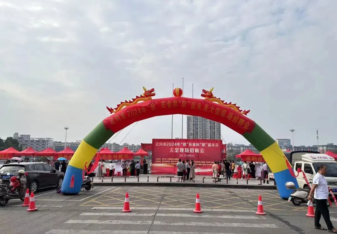 武冈市开展“两重”“两新”送解忧专项招工行动 为企发展提供人才支撑(图2)