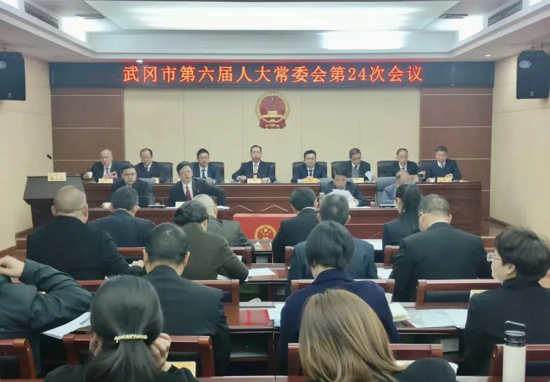 武冈市第六届人大常委会第二十四次会议召开(图1)