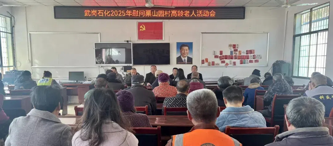 武冈市人大联合武冈石化开展高龄老人春节慰问活动(图2)